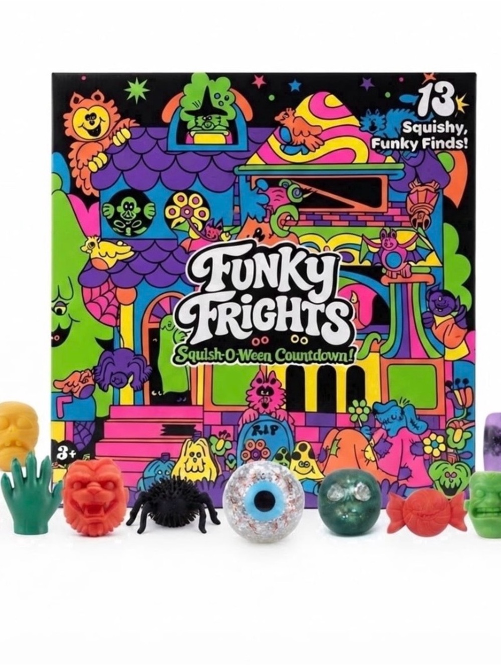 Squish-O-Ween Countdown - Multicolor Kids Squishy Toy Set